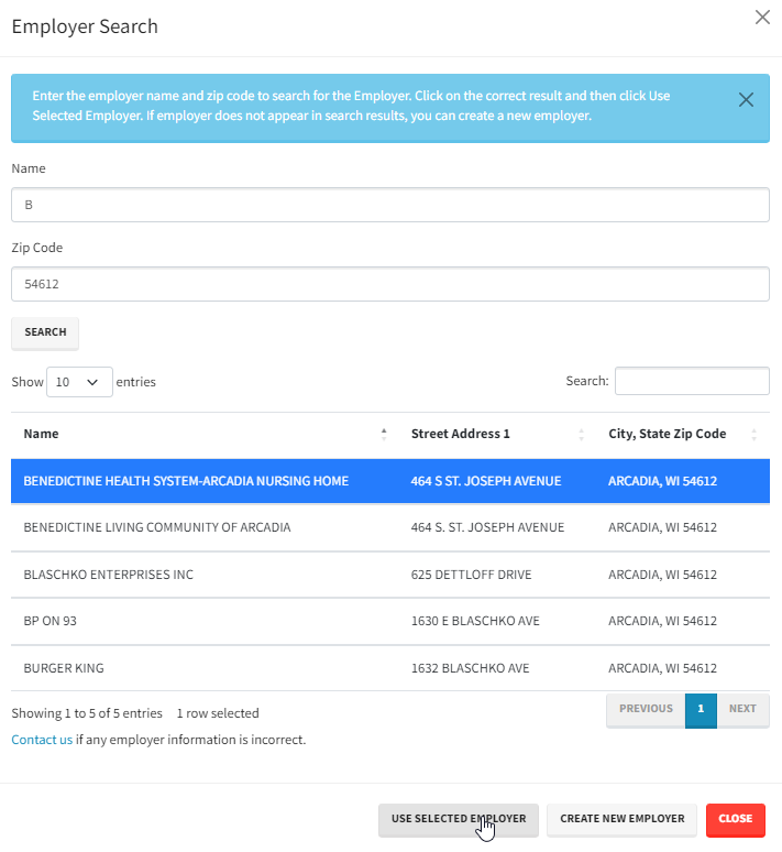 Work Permit Example Image